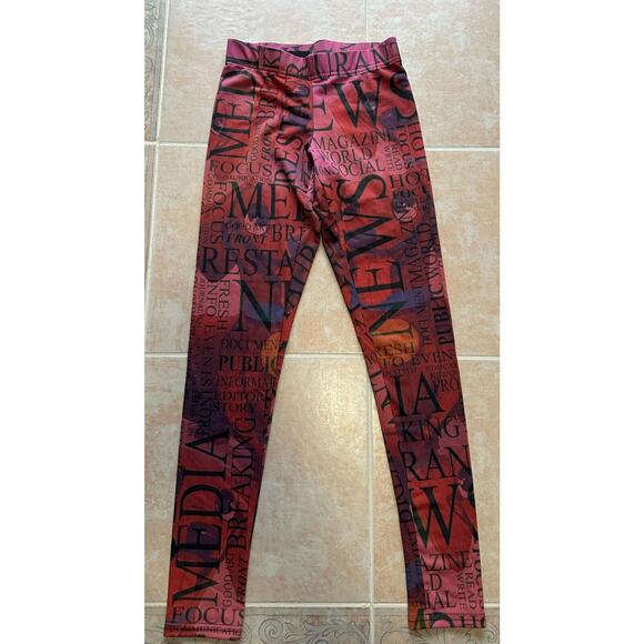 Unbranded Pants - Made in The USA Women Multicolor printed Leggings Size S